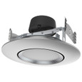 Satco Lighting SAT-S11858 10.5 Watt - LED Retrofit Downlight - Gimbaled - 120 Volt - CCT Selectable - Brushed Nickel Finish