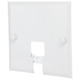 NUVO Lighting TP212 White Current Limiter Canopy Track Plate