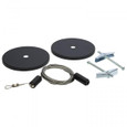 NUVO Lighting NUV-TP241 Track Suspension Aircraft Cable - Black Canopy