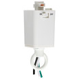NUVO Lighting TP215 Pendant Loop Track Adapter, White Finish