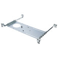 Satco Lighting SAT-80-942 New Construction Mounting Plate with Hanger Bars for T-Grid or Stud/Joist mounting of 3.5-inch Recessed Downlights - Up to 3.625-inch hole diameter