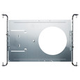 Satco Lighting SAT-80-945 New Construction Mounting Plate with Hanger Bars for T-Grid or Stud/Joist mounting of 8-inch Recessed Downlights - Up to 8.125-inch hole diameter