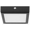 NUVO Lighting NUV-62-1715-EM Blink Pro - EM Battery Backup - 7 Inch - Square Shape - Black Finish