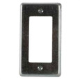 Thomas & Betts 100-GFI STL CVR, 4-1/4LG, 2-1/4W, 1/8 RAISE
