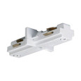 NUVO Lighting TP144 Mini Straight Connector, I-Joiner, White Finish