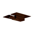 NUVO Lighting TP204 Live End And Canopy, Brown Finish
