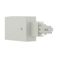 NUVO Lighting TL102 240W, 120V, 2 Amp, White Track Live End Current Limiter