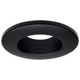SATCO Lighting 80-974 Deep Baffle Trim, 4in, Black Finish
