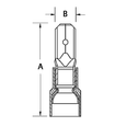 Thomas & Betts 18RA-250T Male Tab