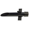 NUVO Lighting SF76-643 Mounting Post, 2in Dia., Black with black cap