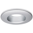 SATCO Lighting 80-976 Deep Baffle Trim, 4in, Brushed Nickel Finish