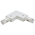 NUVO Lighting TP235 L Connector, Reverse Polarity, White Finish