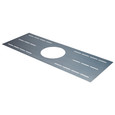 SATCO Lighting 80-951 New Construction Mounting Plate for Stud/Joist Mounting of 6in Recessed Downlights, Up to 5.688in hole Dia.