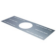 SATCO Lighting 80-952 New Construction Mounting Plate for Stud/Joist Mounting of 6in Recessed Downlights, Up to 6.5in hole Dia.