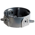 NUVO Lighting SF76-651 Die Cast Junction Box, Metallic Silver