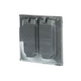 Thomas & Betts 2CCD 2GANG DUPLEX RECEPT COVER