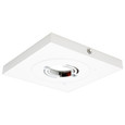NUVO Lighting 62-1724-EM Blink Pro, EM Battery Backup, 9in, Square Shape, White Finish