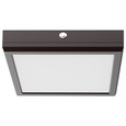 NUVO Lighting 62-1726-EM Blink Pro, EM Battery Backup, 9in, Square Shape, Bronze Finish