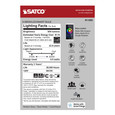 Satco Lighting SAT-S11255 9.5 Watt - BR30 LED - RGB & Tunable White - Starfish IOT - 120 Volt - 800 Lumens