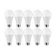 Satco Lighting SAT-S11419 14 Watt A19 LED - 5000K - 100 Watt Replacement - Medium base - 220 deg. Beam Angle - 10-Pack