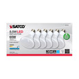SATCO Lighting S11473 8.5W, BR30 LED, 5000K, 80 CRI, Medium Base, 120V, Dimmable, 6-Pack
