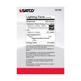 SATCO Lighting S21250 4.5W G40 LED, White, Medium Base, 90 CRI, 2700K, 120V