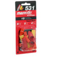 Thomas & Betts 531C MARRETTE ORANGE YELLOW RED PKG/15