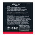 SATCO Lighting S11438 12W A19 LED, 5000K, 75W Replacement, Medium Base, 220 degree Beam Angle, 10-Pack