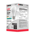 SATCO Lighting S12435 13.5W LED A19, Soft White, Medium Base, 4000K, 90 CRI, 120V