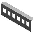 Thomas & Betts 668S-6RJ 668S DATA PLATE - 6 KEYSTONE JACKS