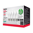 SATCO Lighting S11456 13W A19 LED, 4000K, Dimmable, Medium Base, 230 degree Beam Angle, 4-Pack