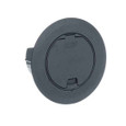Thomas & Betts 68R-CST-GRY ROUND RECESSED COVER - GRAY