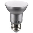 Satco Lighting SAT-S11581 5.5 Watt PAR20 LED - Medium Base - Silver Finish - CCT Selectable - 120 Volt - 40 Degree Beam Angle