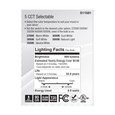 SATCO Lighting S11581 5.5W PAR20 LED, Medium Base, Silver Finish, CCT Selectable, 120V, 40 degree Beam Angle