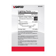 SATCO Lighting S21251 4.5W G40 LED, White, Medium Base, 90 CRI, 4000K, 120V