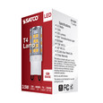 SATCO Lighting S11231 3.5W, JCD LED, Clear, 4000K, G9 Base, 120V