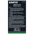 SATCO Lighting S11440 9W, A19 LED, Full Spectrum Plant Grow Lamp, Medium Base, 120V