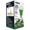 Satco Lighting SAT-S11440 9 Watt - A19 LED - Full Spectrum Plant Grow Lamp - Medium Base - 120 Volt