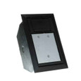 Thomas & Betts AFM-2-BLK STEEL FLOOR BOX 2COMP BLACK