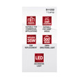 SATCO Lighting S11232 3.5W, JCD LED, Frost, 3000K, G9 Base, 120V