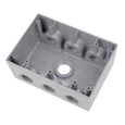 Thomas & Betts B37D30G 3G WP BOX 7 HOLE 1 HUBS GRY