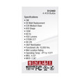 SATCO Lighting S12460 5W A19 LED, Clear, 2700K, Medium Base, 120V, 4-Pack