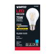 Satco Lighting SAT-S12422 10.5 Watt LED A19 - Clear - Medium Base - 2700K - 90 CRI - 120 Volt