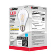 Satco Lighting SAT-S12422 10.5 Watt LED A19 - Clear - Medium Base - 2700K - 90 CRI - 120 Volt