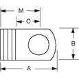 Thomas & Betts C10-8A Flag Terminal