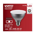 SATCO Lighting S11583 11W PAR30SN LED, Medium Base, Silver Finish, CCT Selectable, 120V, 40 degree Beam Angle SATCO Lighting S11583 11W PAR30SN LED, Medium Base, Silver Finish, CCT Selectable, 120V, 40 degree Beam Angle