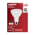 SATCO Lighting S11778 8.5W BR30 LED, Medium Base, CCT Selectable, White Finish, 90 CRI, 120V