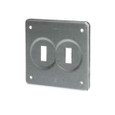 Thomas & Betts CIFS-92 FS COVER - 2 GANG - FOR TOG. SWITCH
