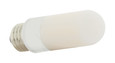 SATCO Lighting S11218 8W T10 LED, Frosted, Medium Base, 3000K, High Lumen, 120V, Non-Dimmable, Carded