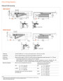 LCN 4041 door closer EDA and CUSH arm mounting details — dimensional diagrams with clearance, head frame, delay action, and maximum opening specifications for Extra Duty and Cush-n-Stop arm configurations